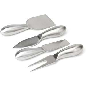 New Design 2023 Hot Selling Antique 4 Piece <b>Cheese</b> <b>Set</b> Stainless Steel With Stainless Steel Handle Cutlery Party <b>Set</b> From India - Product Image 3
