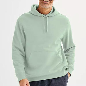 Usine Hip Hop Prix Bas quantité minimale de commande Pas Cher Prix Hommes Sweat Haute Qualité 100% Coton Surdimensionné À Manches Longues Cropped Hoodies Pour Hommes - Product Image 5
