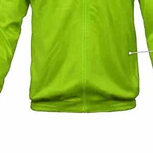 Conjunto de chándal de 2 piezas con cremallera completa cómodo informal para hombre, diseño atlético con cuello levantado para correr en invierno, deportes ecológicos - Product Image 6