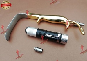 Retractor Ferriera de 8 cm x 16 mm con Fibra Óptica y Succión con Fuente de Luz - Product Image 2