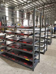 Étagères verticales métalliques autoportantes sans dossier à 6 niveaux durables pour entrepôts et magasins de détail - Product Image 6