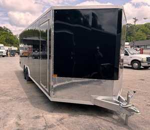 Remorque utilitaire fermée de cargaison 10K de la meilleure qualité pour la construction de transport de matériel de voiture ou le stockage de véhicules - Product Image 1