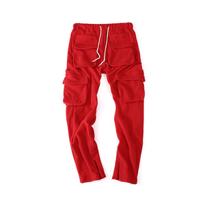Pantalones Cargo Slim Fit para Hombre 2025, de Alta Calidad, Casuales, de Invierno, Cintura Media, Corte Recto, Secado Rápido, Antiarrugas, con Forro Polar - Product Image 3