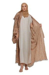 อาบายะห์ขายดี ชุดมุสลิมสำหรับผู้หญิง เสื้อผ้าอิสลาม แฟชั่น พร้อมปรับแต่งได้ - Product Image 2