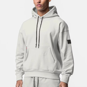 Nuestra Sudadera con capucha impermeable más vendida Bolsillo de canguro con bolsillo interno con cremallera Sudaderas con capucha para hombre - Product Image 5