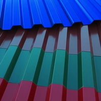 Fabricants de carton ondulé Toit galvanisé laminé Panneau de toit galvanisé pré-enduit