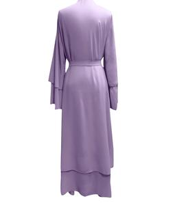 High Quality <b>Abaya</b> <b>Women's</b> Dresses Islamic Clothing breathable solid color Muslim <b>Women</b> <b>Abaya</b> - Product Image 3
