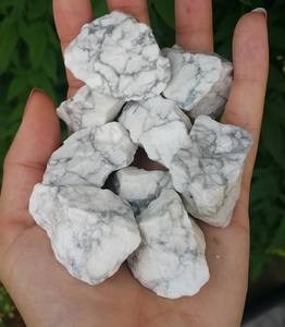 Gran oferta, hermosa piedra preciosa de howlita para curación de cristales, piedra semipreciosa tallada en piedra de meditación para decoración del hogar - Product Image 5