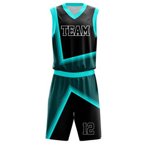 Uniforme de basket-ball en tissu respirant et confortable, meilleure vente à bas prix, fabricant d'uniformes de basket-ball - Product Image 2