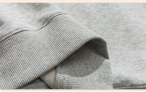 Venta directa de fábrica de alta calidad Drop Shoulder Strings Heavy Oversized Men Hoodie Zipper Color sólido Hoodies Men Hip Hop - Product Image 3