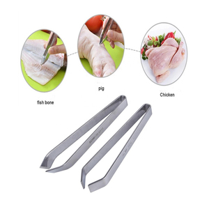 แหนบถอนกระดูกปลาเครื่องมือในครัวทำจากสเตนเลส - Product Image 5