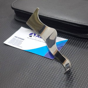 Rasoir professionnel Wenzy Wave Fashion Cut en acier inoxydable, rasoir droit pour la coiffure en salon - Product Image 5