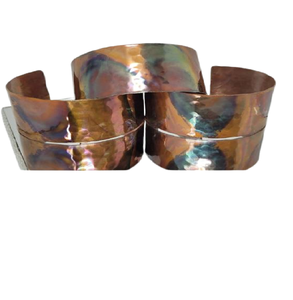 2026 December New Price Wire <b>Copper</b> Bracelet for Women Delicacy thick <b>copper</b> <b>bangle</b> Cuffs Design pink Jewelry Set for Wedding - Product Image 6