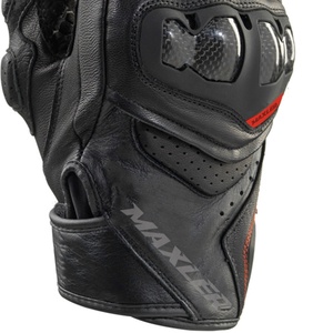 Guantes de Motocicleta de Diseño Personalizado de Última Tendencia para Adultos, Guantes Cortos de Cuero para Motociclismo de Carreras Hechos a Medida - Product Image 5