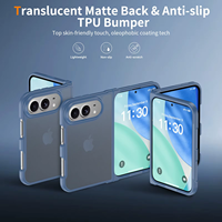 Logo/emballage personnalisés disponibles : Nouvelle coque en TPU pour iPhone 18 Duo, coque mate résistante aux chutes avec effet peau pour accessoires mobiles