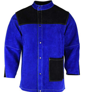 Veste de soudeur robuste résistant à la chaleur ignifuge résistant au feu veste de sécurité durable Fr vêtements vêtements de sécurité - Product Image 6