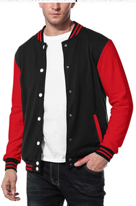 Veste de baseball varsity en laine et fourrure de mouton de haute qualité, sur mesure, pour homme, taille plus, hiver - Product Image 2