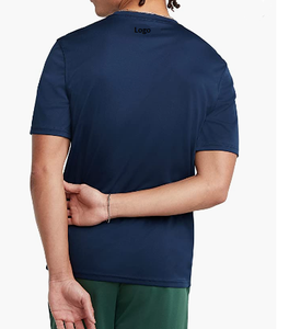 T-shirt classique à manches courtes pour homme 60% coton 40% polyester importé fermeture à boutons lavage en machine approvisionnement du Bangladesh - Product Image 3