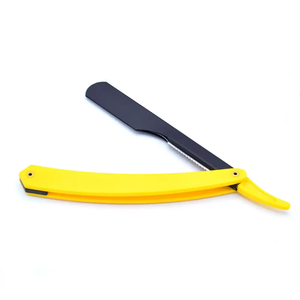 Maquinilla de afeitar recta de peluquero, cuchillo plegable de garganta cortada, estilo deslizante con logotipo personalizado - Product Image 4