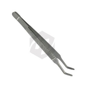Pinces dentaires personnalisées avec poignée imprimée, finition mate, pinces chirurgicales courbées à bec dentelé pour usage médical et dentaire - Product Image 4