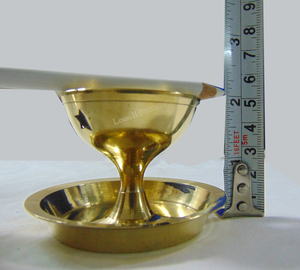 ที่จุดธูปโลหะโบราณเคลือบทองใช้กลิ่นหอมดีไซน์ใหม่ล่าสุดของผู้ผลิตอินเดีย - Product Image 2