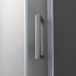 Mampara de Ducha Semicircular Genoa 80x80 6mm de Vidrio Mate, Accesorio Moderno para Baño - Product Image 2