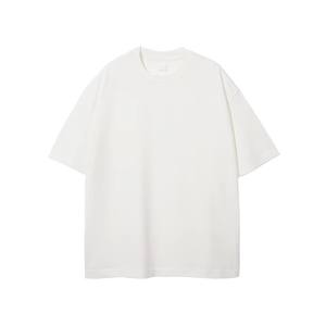 Manufacturer wholesale unisex heavyweight <b>plain</b> blank round collar short sleeves <b>oversized</b> high quality custom Men's <b>T</b>-<b>Shirts</b> - Product Image 5