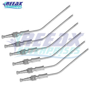 REEAX ENTERPRISES' Más alta calidad 6 piezas Tubos de succión de Neurocirugía de acero inoxidable Más nuevo para instrumentos quirúrgicos médicos - Product Image 3