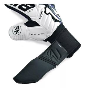 Guantes de portero de cuero con logotipo personalizado de alta calidad superventas etiqueta privada para uso en exteriores - Product Image 6