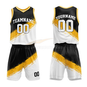Uniforme de baloncesto de fábrica Sublimación Camisetas personalizadas Equipo de ropa deportiva reversible de secado rápido Kits al por mayor - Product Image 1