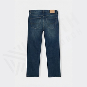 Best Quality <b>Men's</b> Denim <b>Jeans</b> Casual Oversize Mid <b>Waisted</b> Straight Pants Acid Wash Customized Color Autumn Winter Quick Dry - Product Image 2