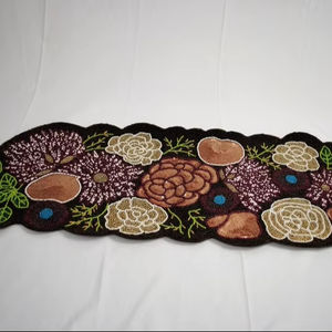 Chemin de table perlé, broderie à la main, pour la maison, les mariages ou les dîners, à prix d'usine - Product Image 1