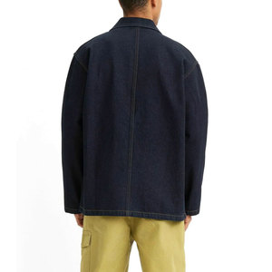 100% High Quality <b>Men</b> <b>Denim</b> <b>Jackets</b> / Custom Turn Down Collar Design Lowest Price <b>Men</b> <b>Denim</b> <b>Jackets</b> - Product Image 2