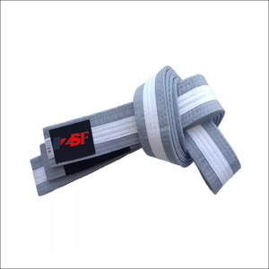 ชุดคาราเต้เข็มขัดสีต่างๆชุดฟิตเนสชุดสำหรับศิลปะการต่อสู้สั่งพิมพ์โลโก้ได้ตามต้องการ - Product Image 2