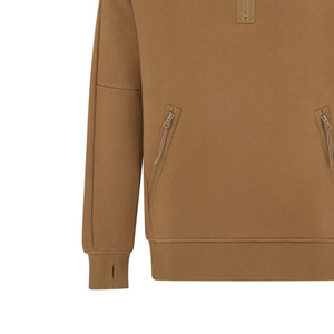 Vente en gros Sweat-shirt pour hommes Pull polaire à demi-fermeture éclair Chemises à quart de fermeture éclair Sweat-shirt à quart de fermeture éclair - Product Image 6