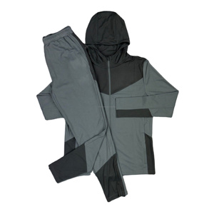 Chándal unisex de nailon para verano con ribetes reflectantes, cortavientos corto negro de manga larga, chándal personalizado OEM 2026 - Product Image 2