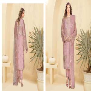 ชุดเดรสปักลายสำหรับผู้หญิงคอลเลกชั่นล่าสุดของ Ramsha คอลเลกชันล่าสุด - Product Image 5