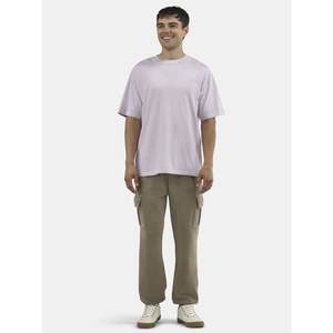 เสื้อยืดครึ่งแขนผ้าฝ้ายพอดีตัวสำหรับผู้ชายทุกเพศ100% ผ้าถักแห้งเร็ว - Product Image 4