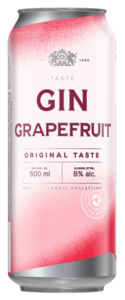 Cocktail Gin Pamplemousse Prêt à Boire 0,5L Canette & Bouteille 8% ABV - Product Image 2