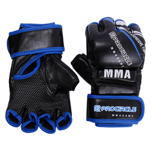 ถุงมือ MMA แบบครึ่งนิ้ว UFC MMA ระบายอากาศ แห้งเร็ว น้ำหนักเบา พร้อมสายรัดข้อมือปรับได้ รับผลิตตามสั่ง ขายส่ง - Product Image 6