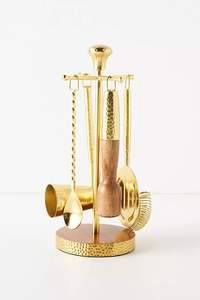 Ensemble d'outils de bar polyvalents, écologiques et modernes en acier inoxydable, multi-usages pour la préparation de boissons à la maison et lors de fêtes - Product Image 6