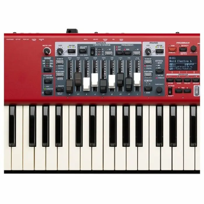 ENVÍO RÁPIDO Nords Electro 6D 73 Piano de órgano y teclado de reproductor de muestras