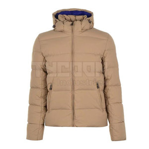 Nouveauté d'hiver d'usine veste à manches longues pour hommes avec vestes à manches bouffantes imprimées avec logo personnalisé - Product Image 1