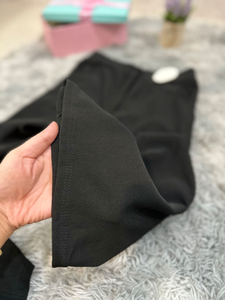 100% กางเกงขายาวผ้าฝ้ายสแปนเด็กซ์พร้อมซิปสำหรับผู้หญิงกางเกงใส่สบายความยาวเต็มรูปแบบใส่ได้ถึง110กก. แบบทางการ - Product Image 3