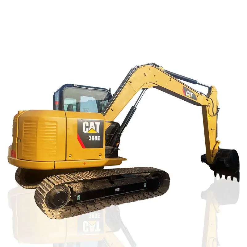Low Price Secondhand Original Caterpillar Cat 308E Cylinder Digger Crawler Excavator Construction Equipment Machine Good On Sale