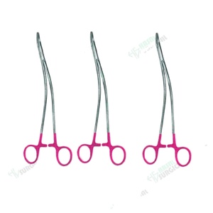 Portaagujas de madera Crile de alta calidad/instrumento TC/Equipo Médico/quirúrgico dorado hecho en Pakistán CE - Product Image 3