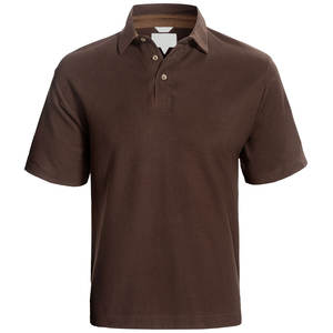 Vente en gros OEM 2025 nouveau design Polo pour homme en jersey 100% coton à manches courtes imprimé anti-rides motif personnalisé solide - Product Image 5