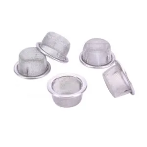 Pipe Holder Metal Filter Screen Steel Mesh Bowl shape