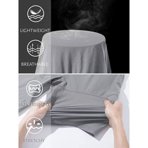 กางเกงขาสั้นเล่นเทนนิสออกกำลังกายกลางแจ้งสองชั้นระบายอากาศได้ดีแห้งเร็วสำหรับฤดูร้อนของผู้ชาย - Product Image 5