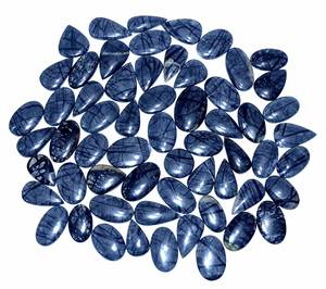 Cabujón de Jaspe Picasso Semiprecioso 100% Natural, Cuarzo, Tamaño y Forma Personalizables para Joyería, Colgante, Collar - Product Image 3